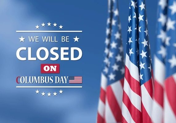 closed columbus day