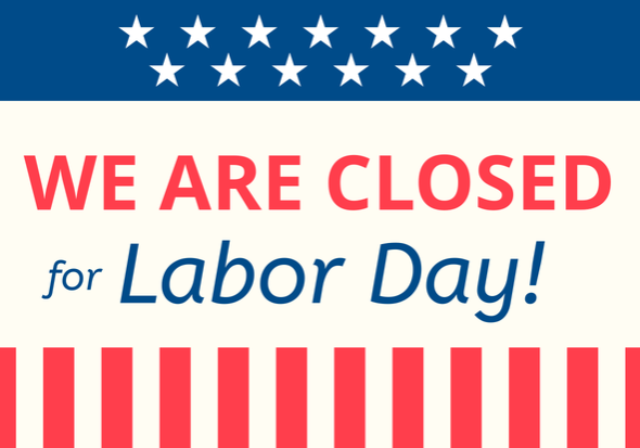 closed labor day