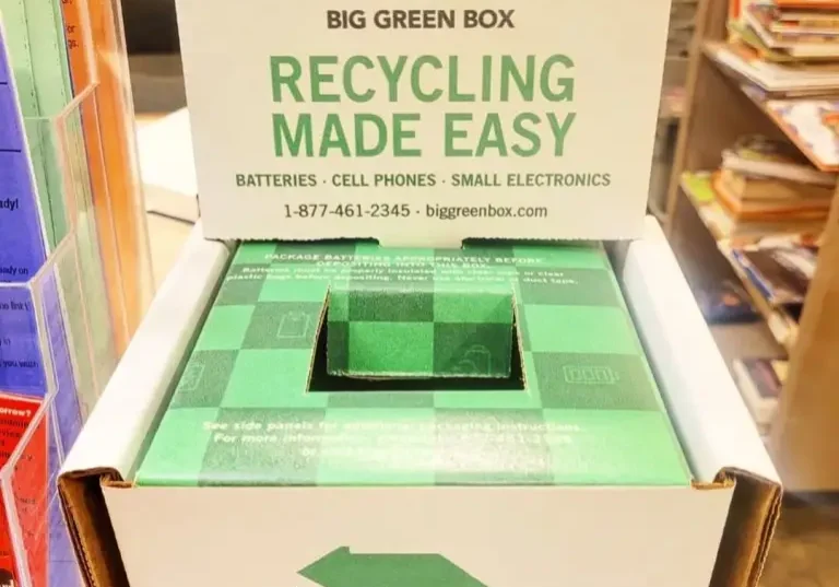 millbrook library big green box The Millbrook Library is providing sustainable options for our community. You can now bring in your old batteries, or small electronics (like a cell phone), tape over the terminals, and put them in their Big Green Box