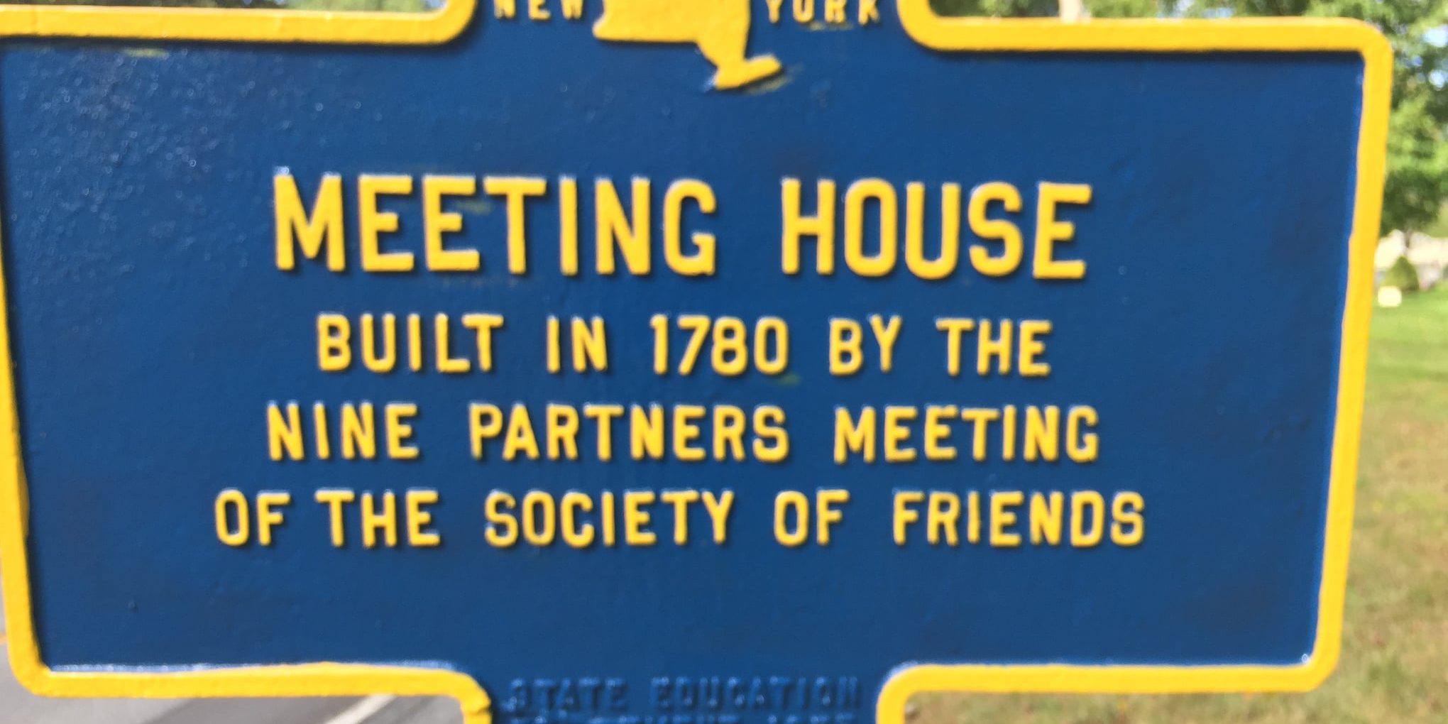 nine partners meeting house