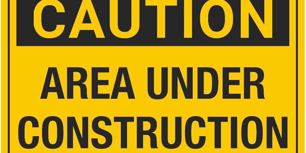 under construction